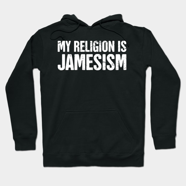 Funny James Name Design Hoodie by MeatMan